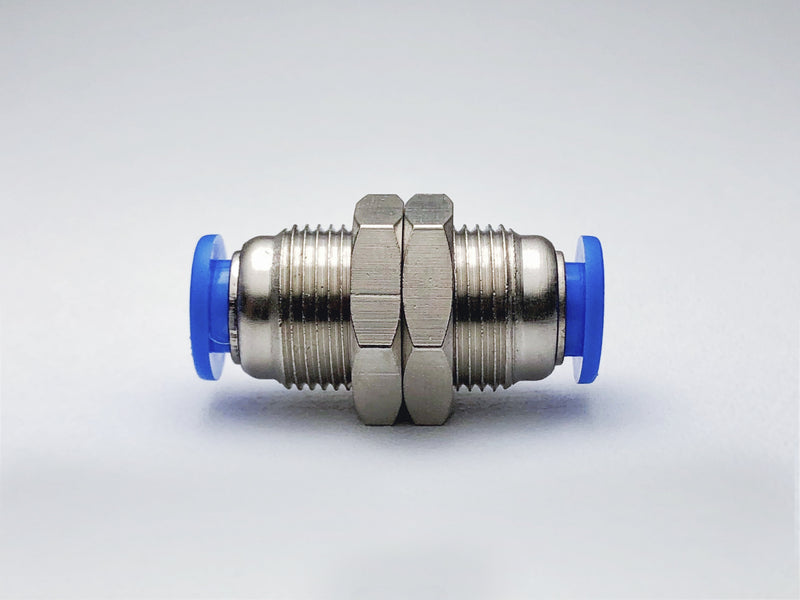 Metal bulkhead connector