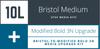 10L Bristol Media Kit + Modified Bold 3N Upgrade Kit