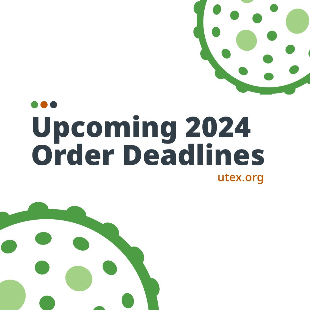 Upcoming 2024 Order Deadlines